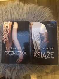 Ksiażki „Ksieżniczka” i „ Ksiąze” Anielii wilk