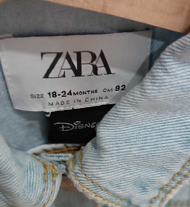 Casaca de ganga da Minnie (Zara - 18/24 meses)