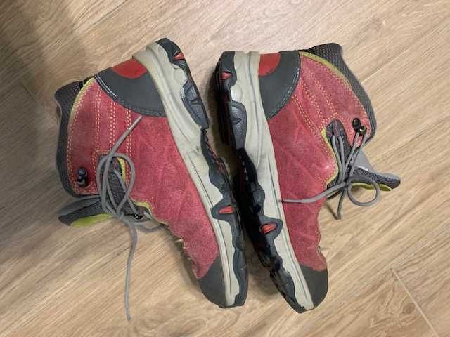 Meindl air active 35р по стельке 23 см ботинки кожаные gore-tex