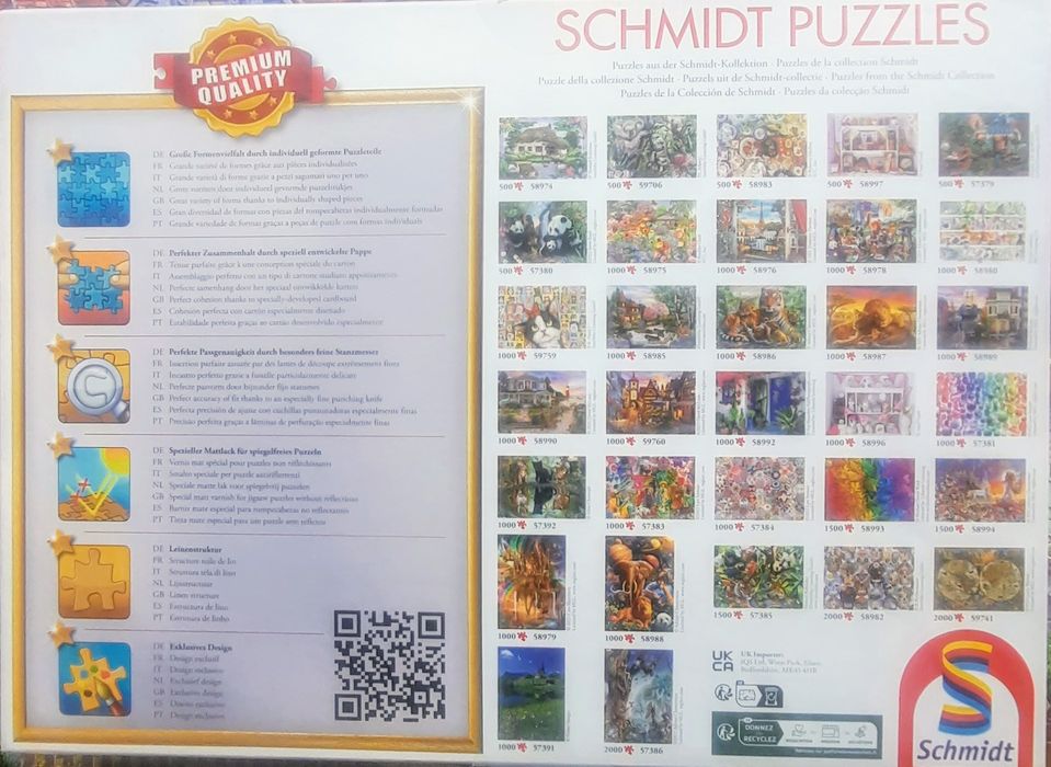Puzzle 1000 szt Schmidt