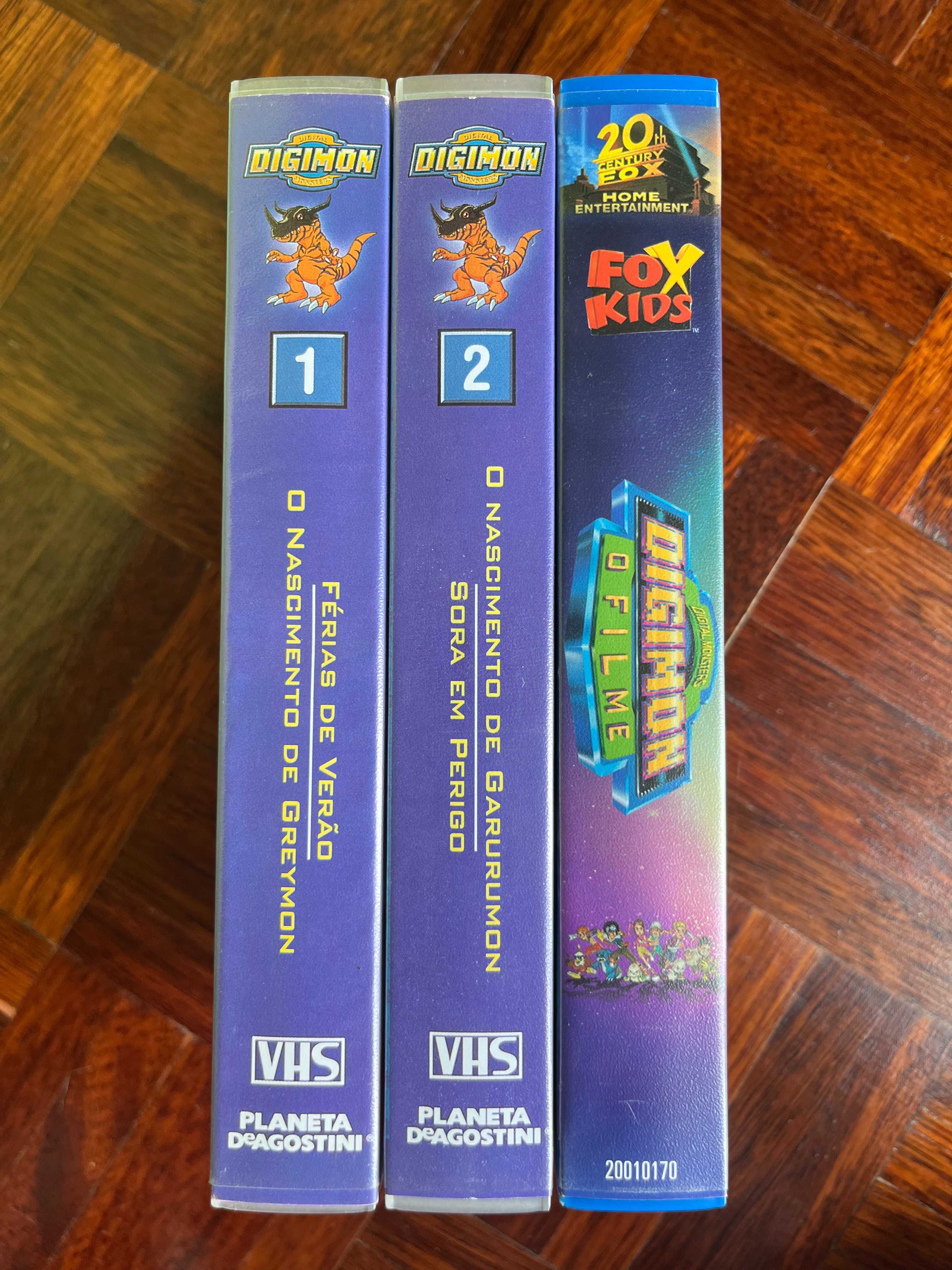 VHS Digimon (1999-00, Hosoda) DUB PT-PT