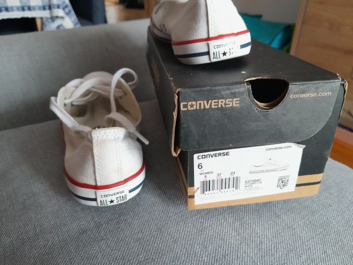 Trampki CONVERSE  ALL STAR, białe 36