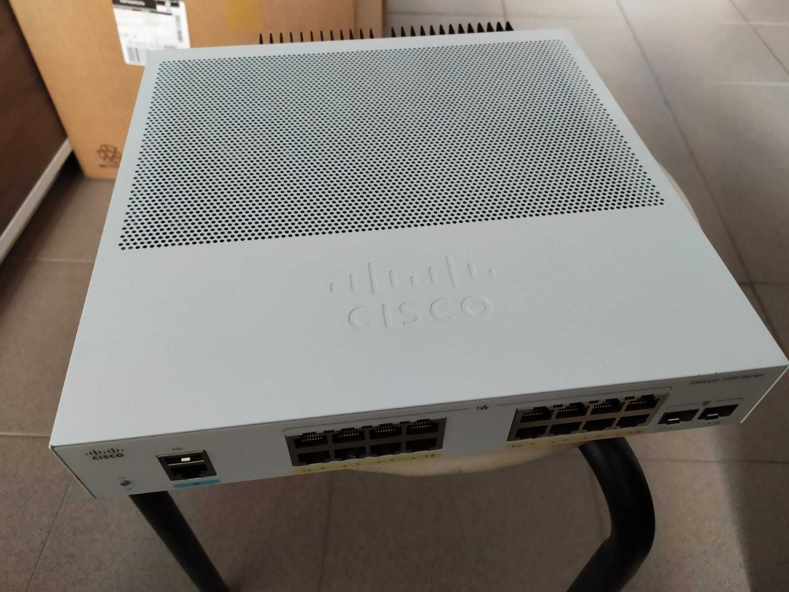 Комутатор Cisco Catalyst C1000-16P-2G-L