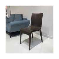 SIMPLE krzesło bukowe TON wybarwienie granite chłodny brąz