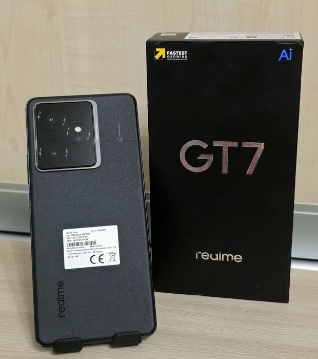 ‼️Realme GT 7 12/256Gb Black Global/7000Маг./НОВИЙ‼️