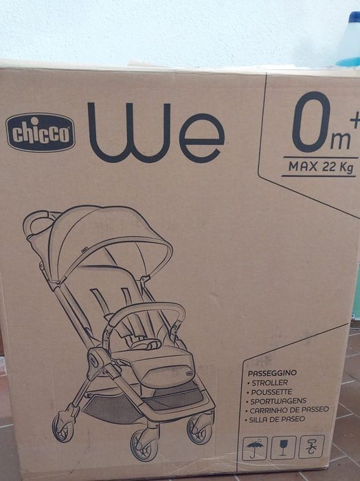 Carrinho We chicco + cadeira bumbo