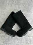 BALENCIAGA ALASKA High Fur Boots black ботинки чоботи чорні сапожки