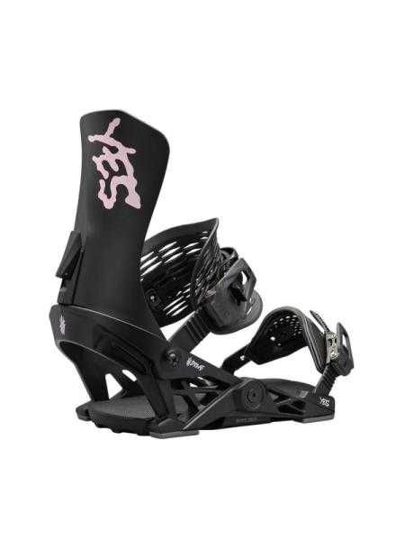 Wiązania snowboardowe YES Drive 2025 – (różowe) Rozmiar L