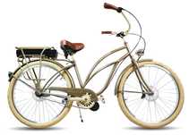 Rower ELEKTRYCZNY ebike miejski 26 / 28 beach Cruiser RoyalBi damski