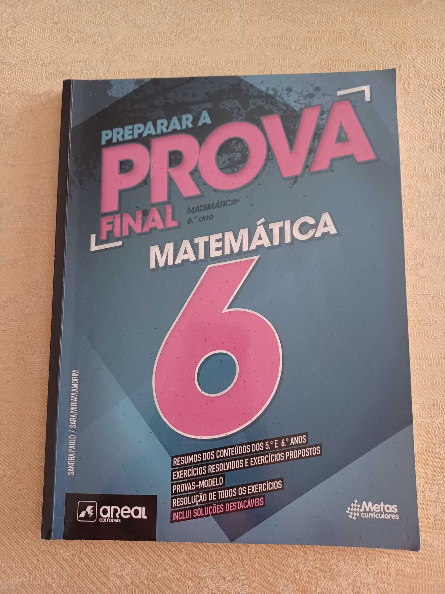Preparar a Prova Final - Matemática - 6.º Ano (NOVO)