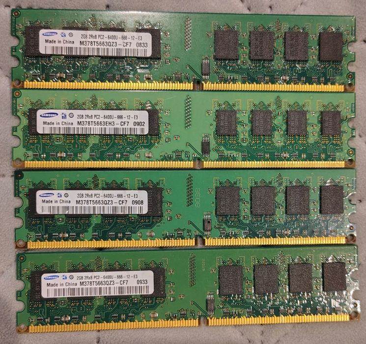 Пам'ять для ПК DDR2/DDR3