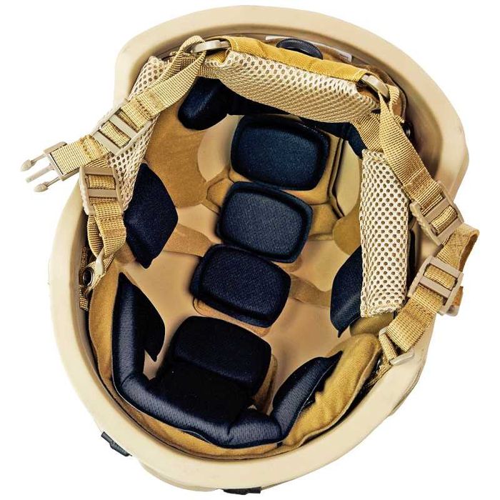 Комплект: Шолом + Кавер + Навушники + Підсумок противаги + ліхтарик