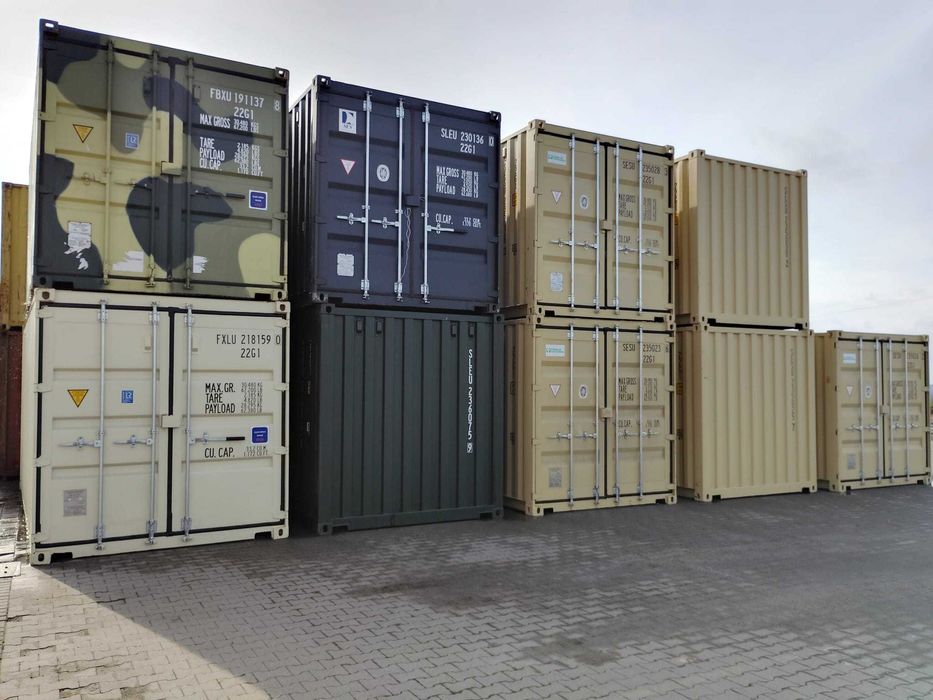 KONTENER morski, magazynowy 6 m, 20 ft DV CW