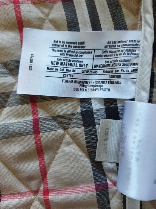 Casaco original BURBERRY, tamanho S