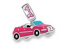 Charms zawieszka samochód Kabriolet Barbie do Pandora srebro s925