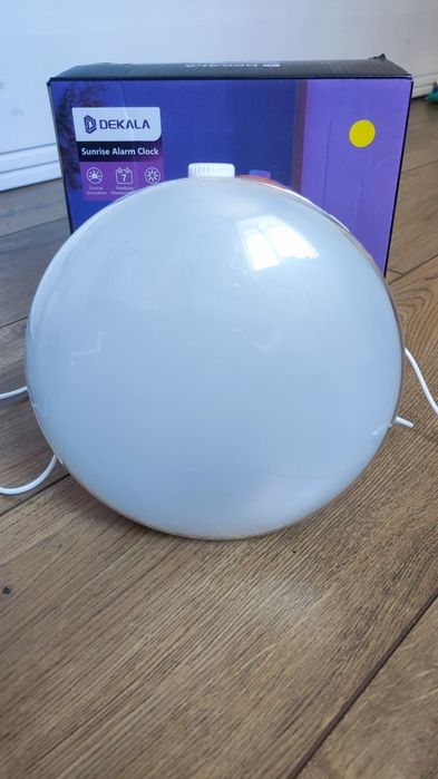 Нічник світильник Dekala з годинником та будильником