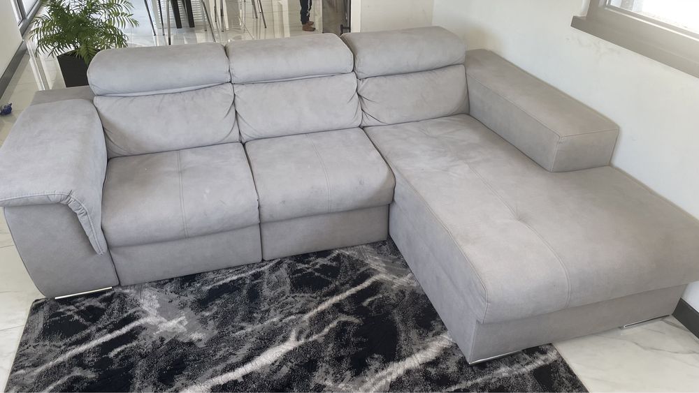 Sofá como novo 3 lugares chaise longue