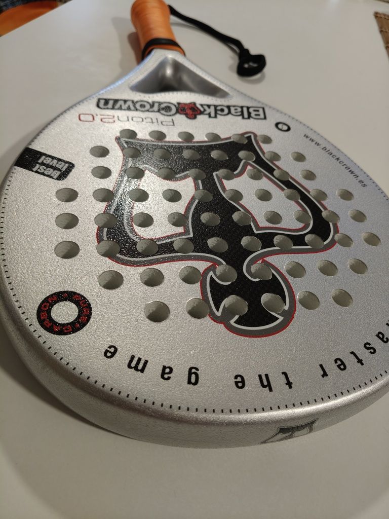 Raquete de padel - Black Crown Píton 2.0