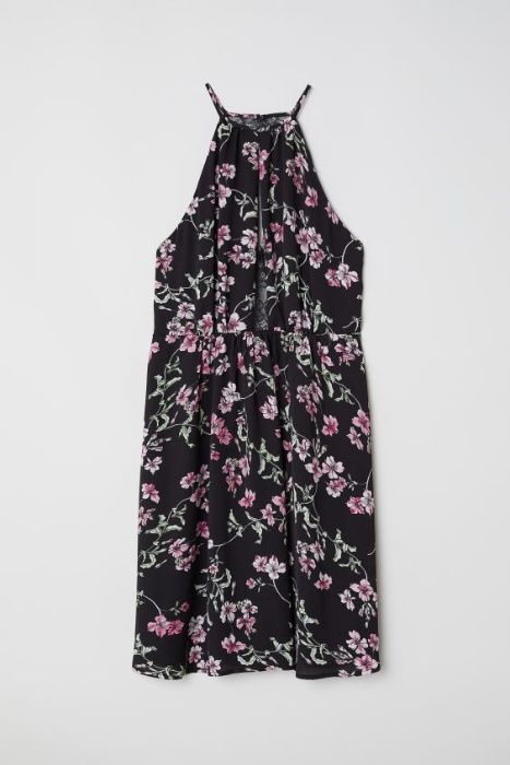 Krótka sukienka z kwiatkami  H&M 34/XS wesele