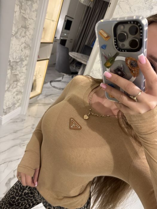 Бежевый лонг люкс бренд s,m