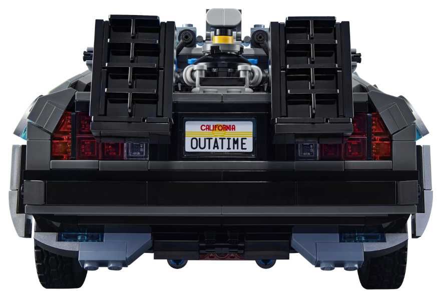 конструктор LEGO Delorean 1872 деталей/Назад в майбутнє/Машина часу