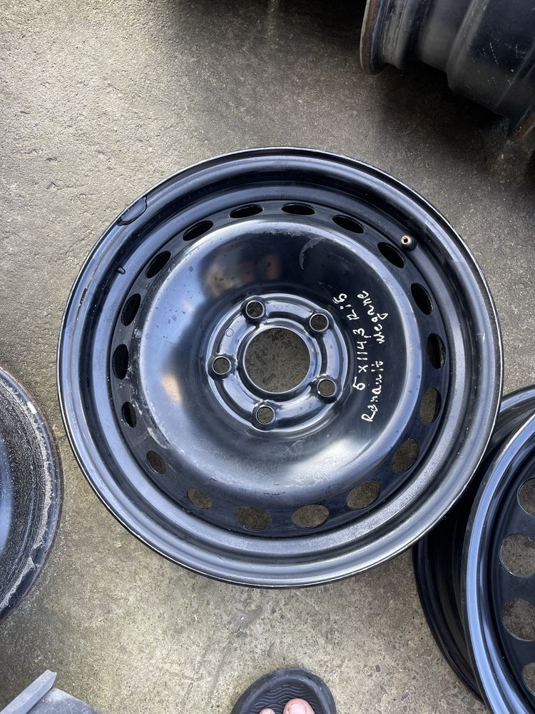 ‼️ 5*114r15 диски Renault Megane3 Scenik3 Fluence поштучно 1шт