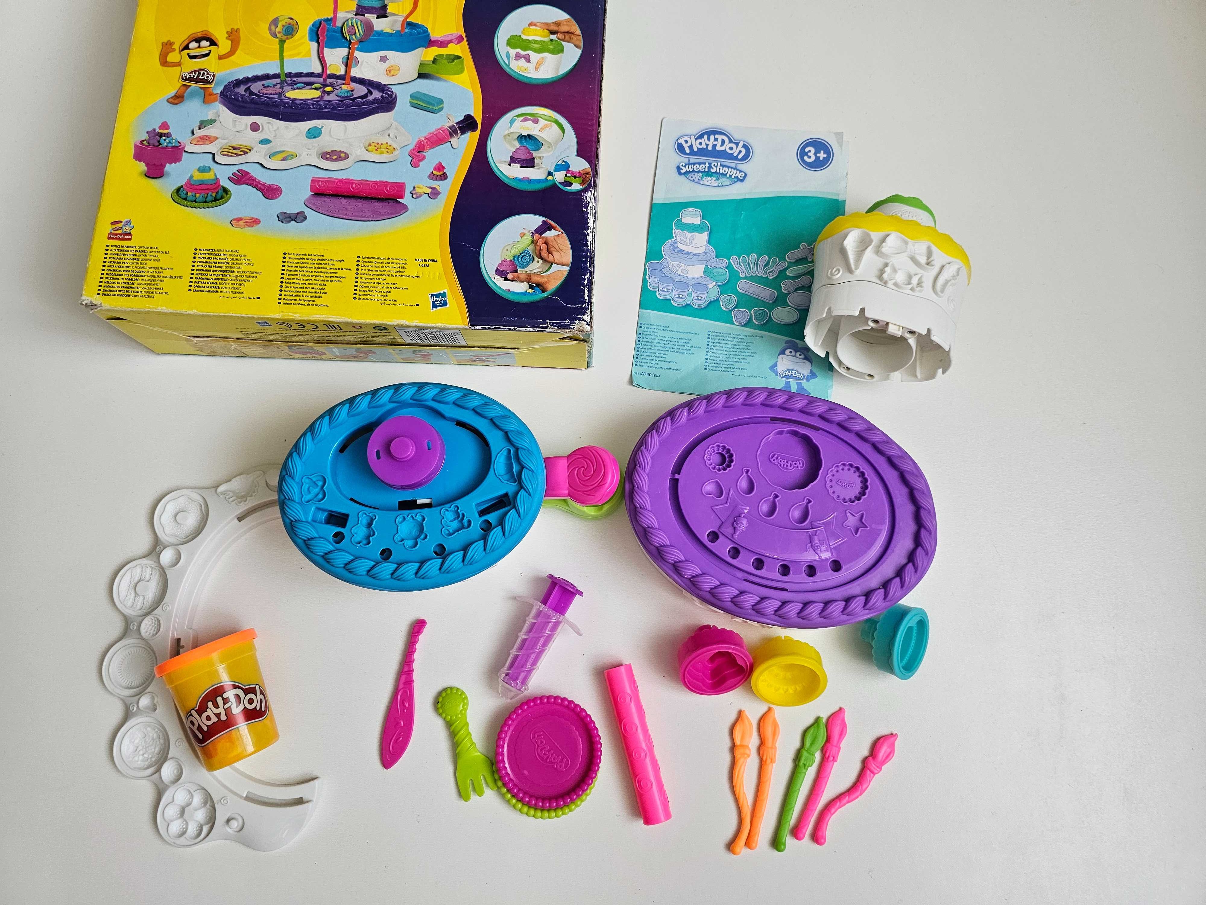 Zestaw tort urodzinowy Play Doh sweet shop ciastolina