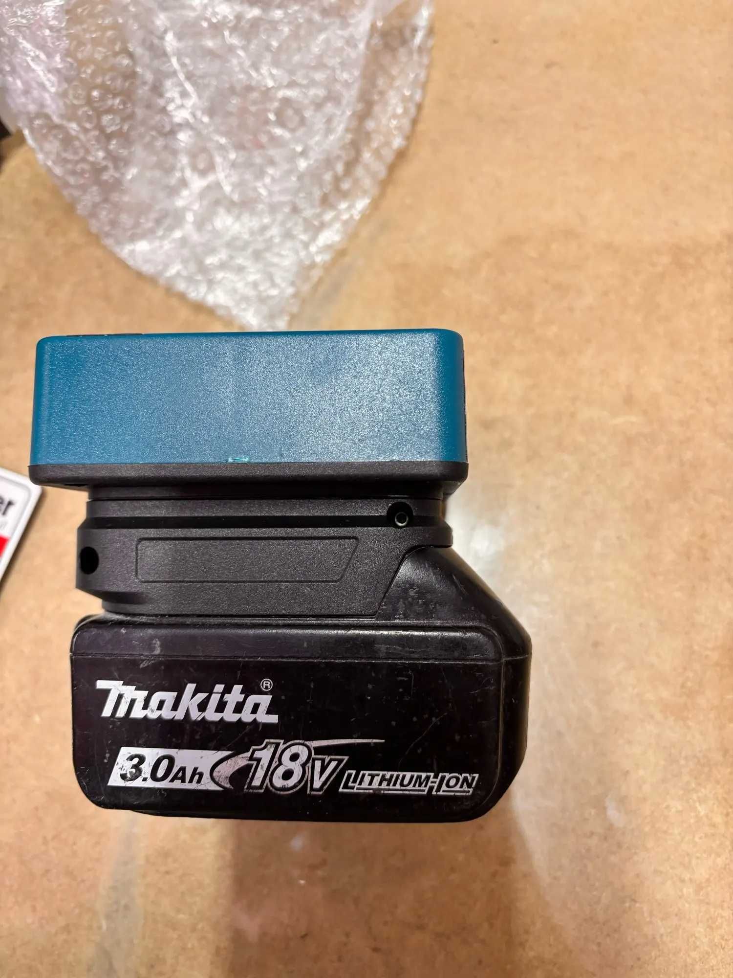 mobilny falownik 220v z baterii makita lxt 18v – idealny na budowę