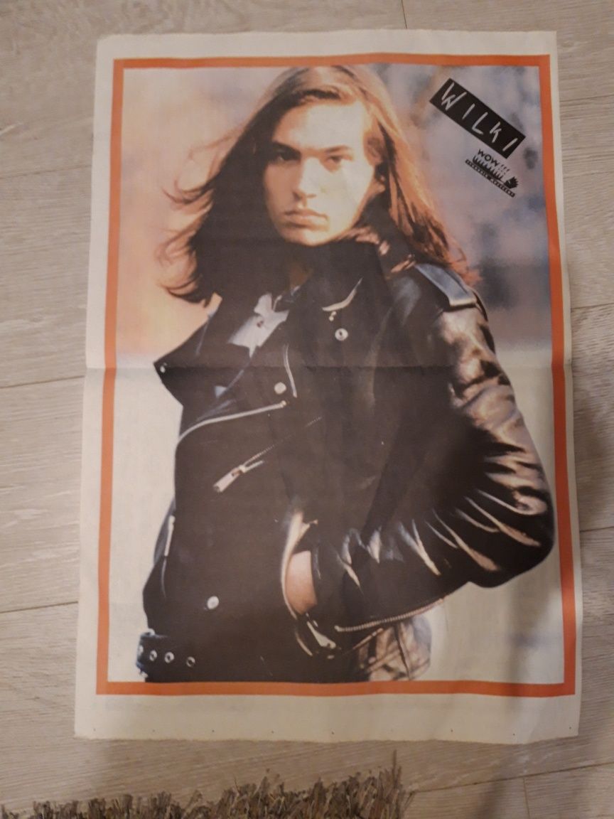 Stary plakat WILKI rok 1992