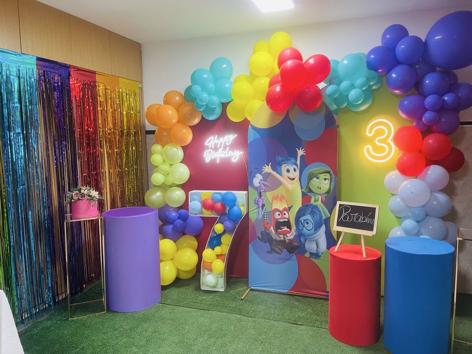 Aluguer material decorativo festas infantis