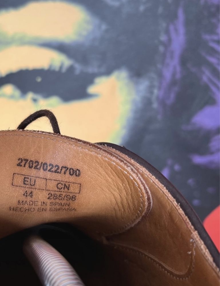 Sapatos em Pele Massimo Dutti