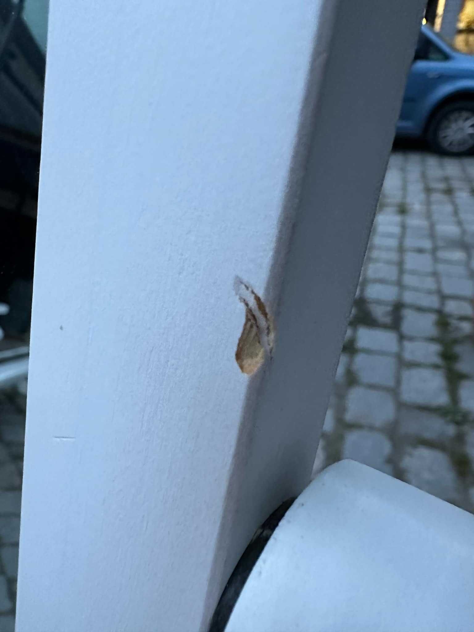lustro białe stojące