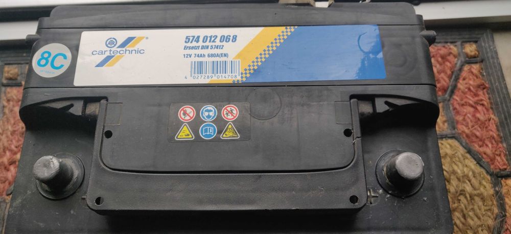 Akumulator Cartechnic 74Ah 680A
