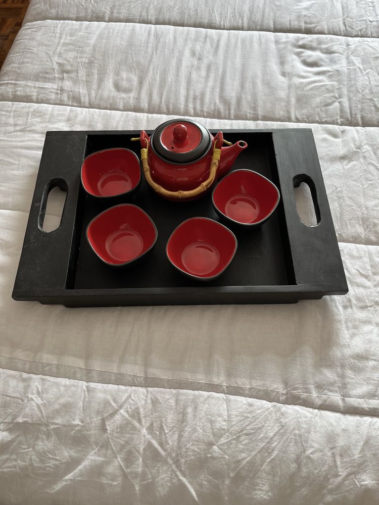Conjunto de chá japonês