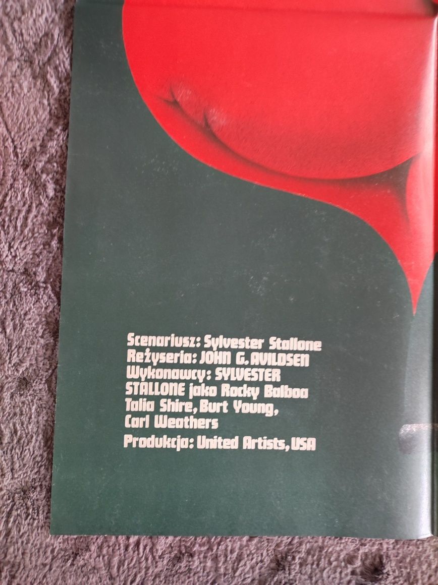 Plakat kinowy Rocky oryginał Lutczyn 78r.