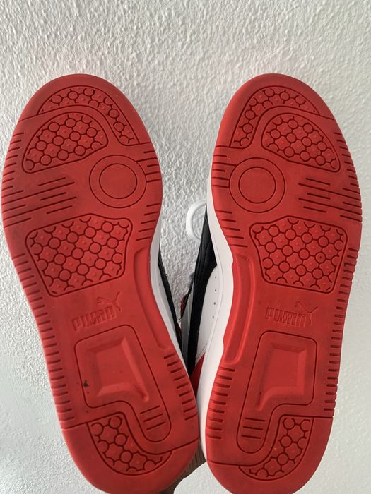 Tênis Puma - Vermelho e Branco