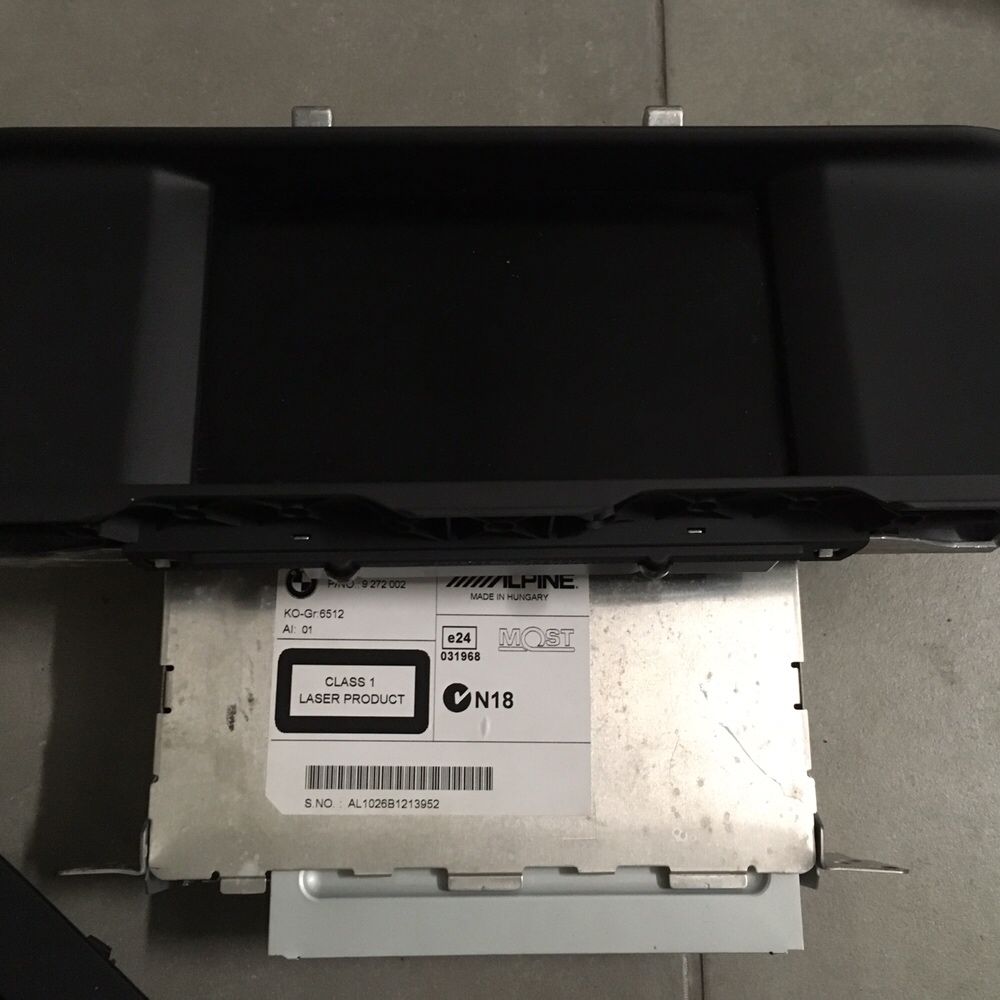 Bmw f10 f11 wyświetlacz cic monitor mały