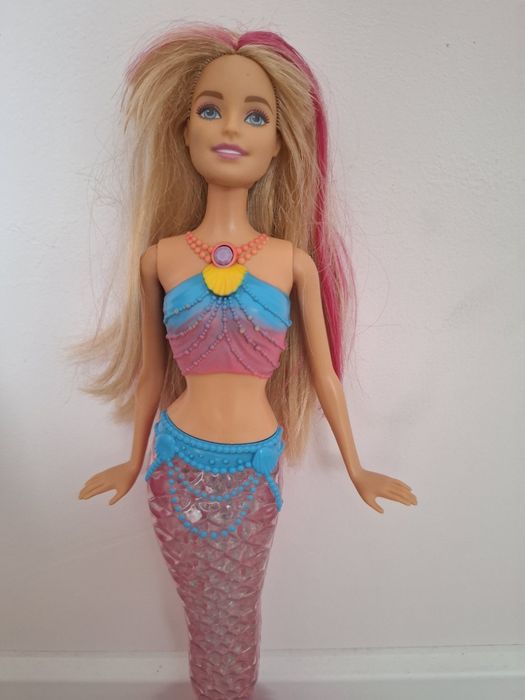 Barbie syrenka migoczące świetełka