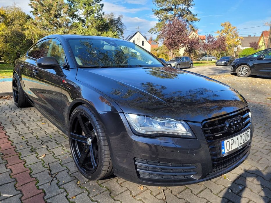 Audi A7 '2011, 3.0V6, benz. Quattro 419KM bezwypadkowy Możliwa zamiana