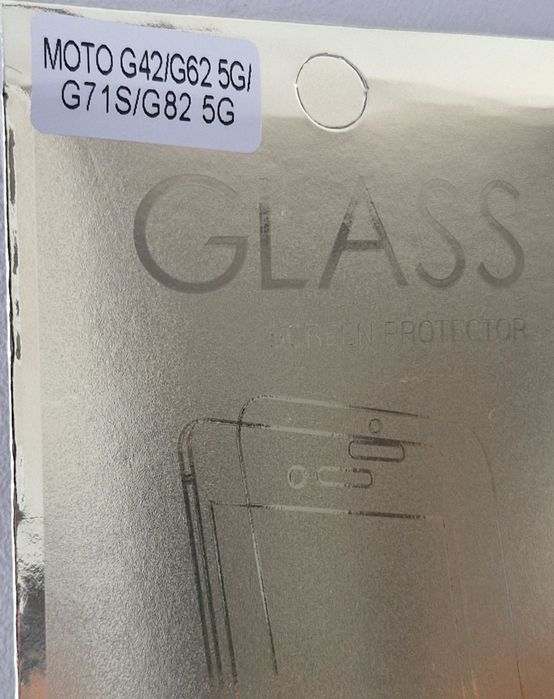Hartowane szkło Gold do MOTOROLA MOTO G42/G62 5G/G71S/G82 5G