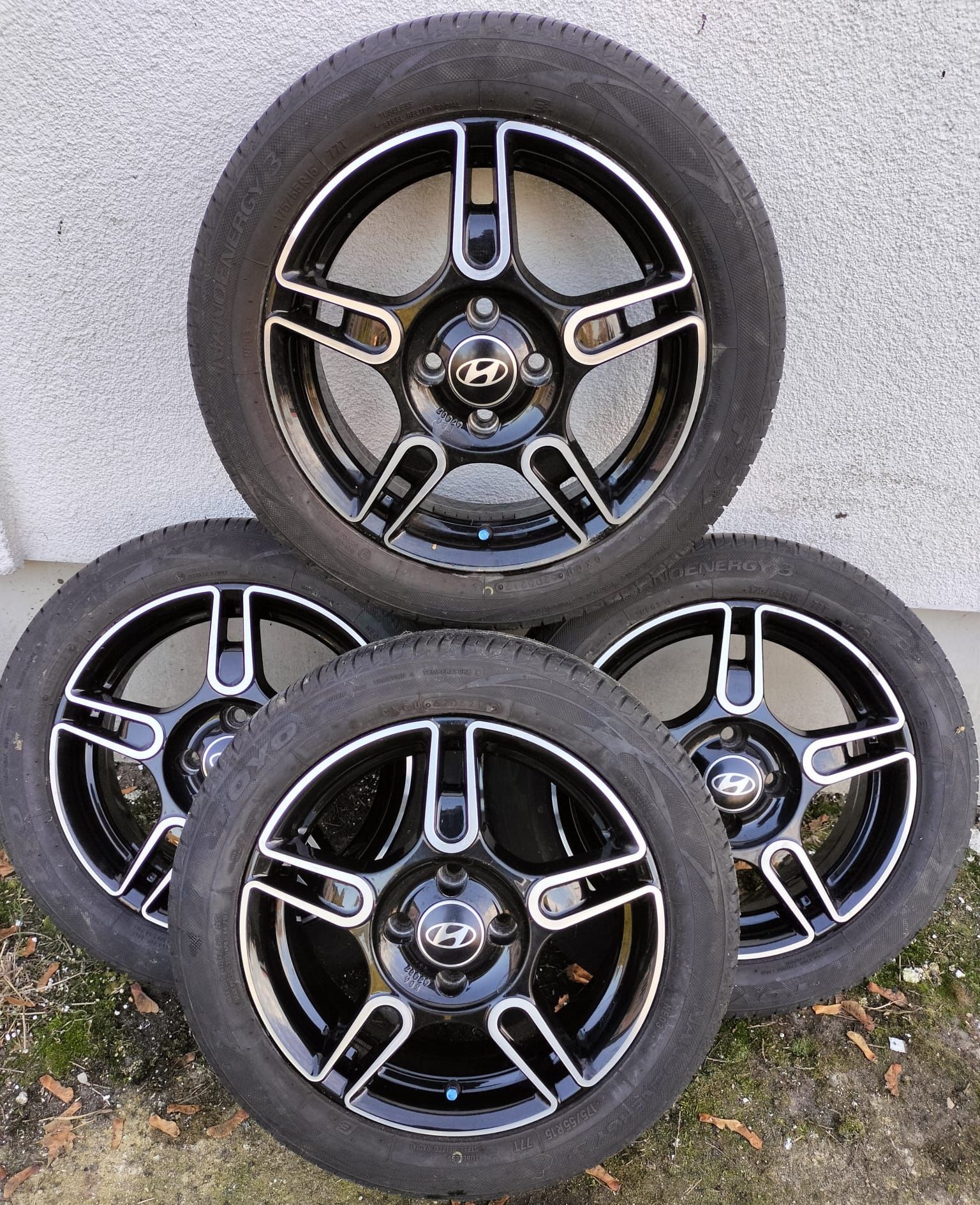 Felgi z oponami Hyundai I10 I20 Kia Picanto 5,5x15 ET38 4x100