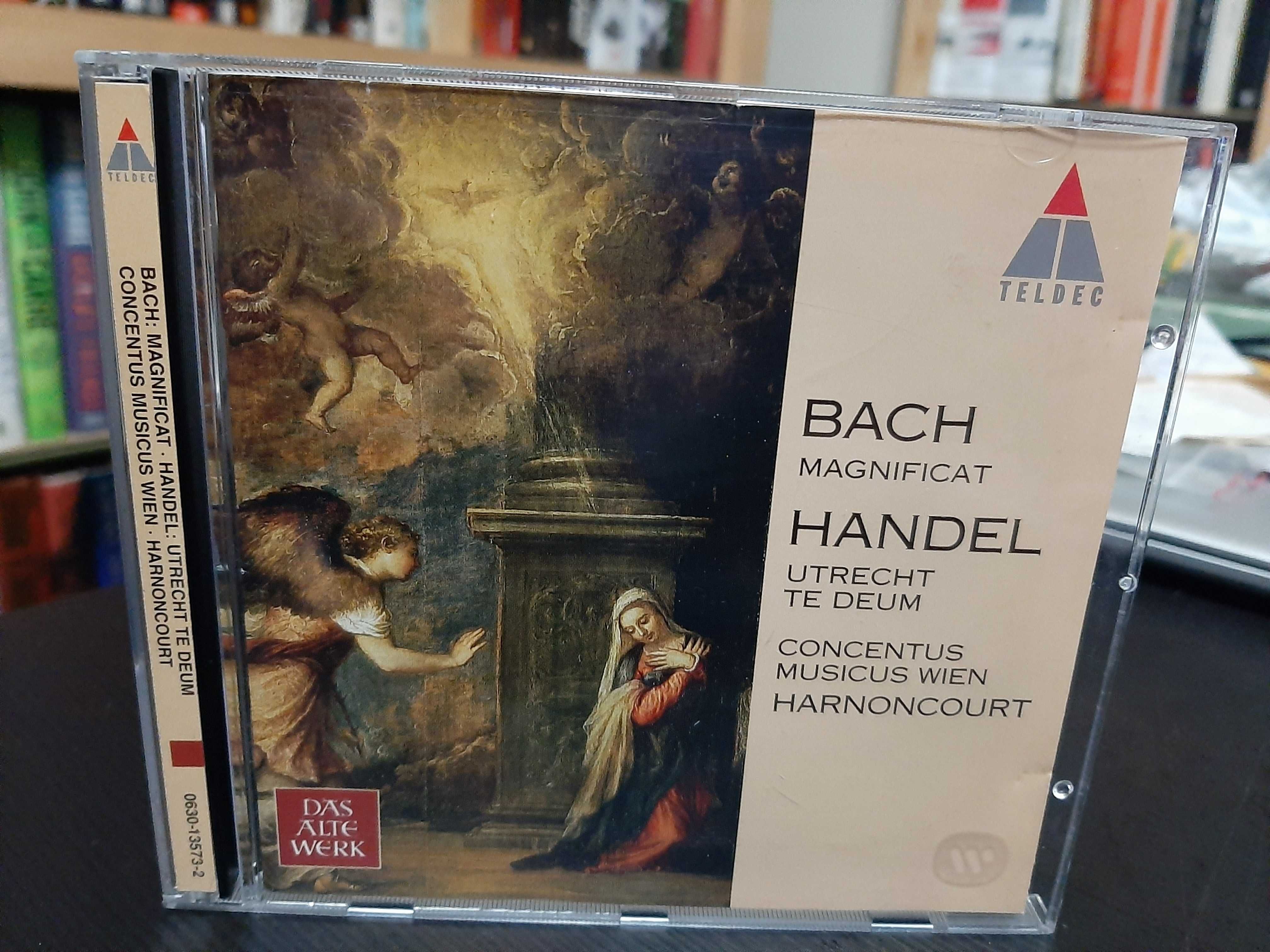 Bach: Magnificat + Handel: Utrecht Te Deum - Harnoncourt - Teldec