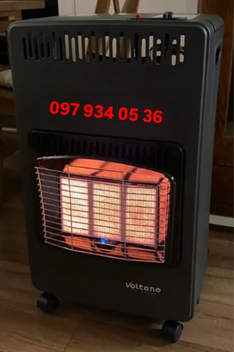 Акція! Портативний газовий обігрівач - камін! Газовый обогреватель