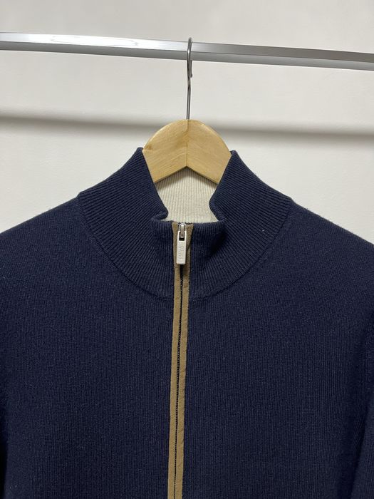 Boggi Milano мужской кардиган на замке свитер пуловер / Размер S