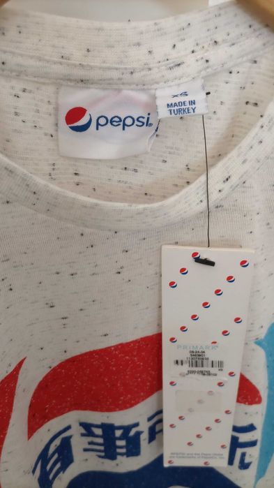 T-Shirt Pepsi da Primark Tamanho XS - Nova