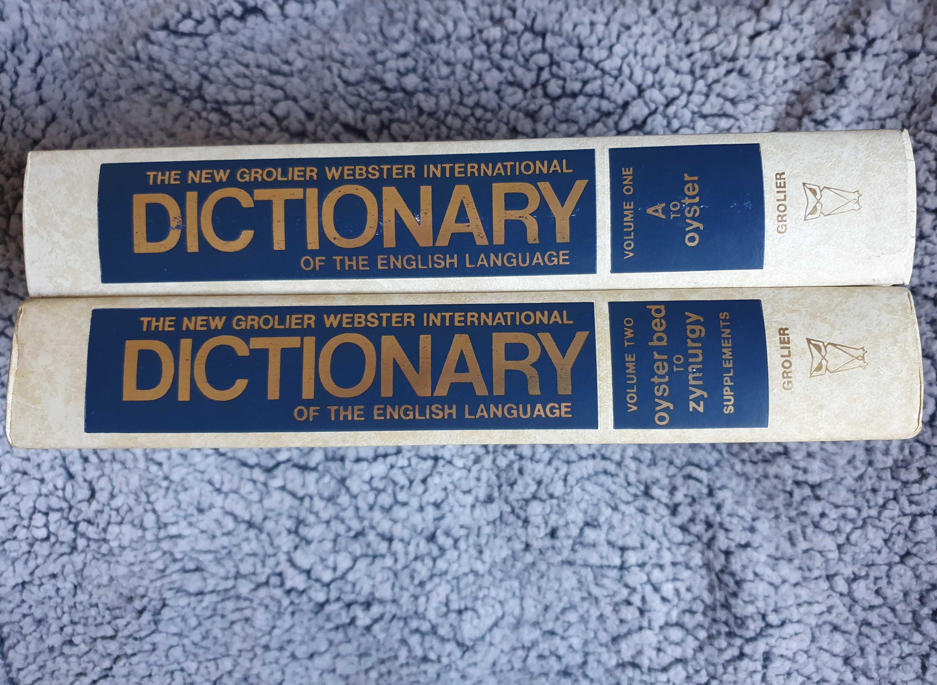 Dicionário/Enciclopédia THE NEW GROLIER WEBSTER INT. DICTIONARY - 1976