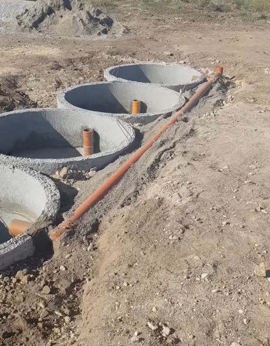 Каналізація ,копка канализицый, викопать септик