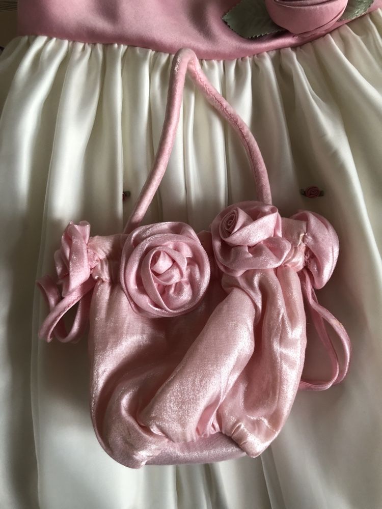 Sukienka pokomunijna elegancka rozmiar 128