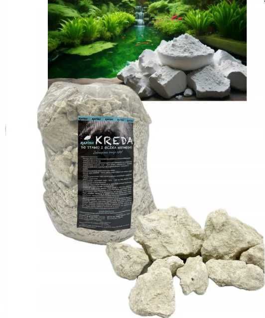 24 KG KREDA DO STAWU I OCZKA WODNEGO II kategoria grudy bryły surówka