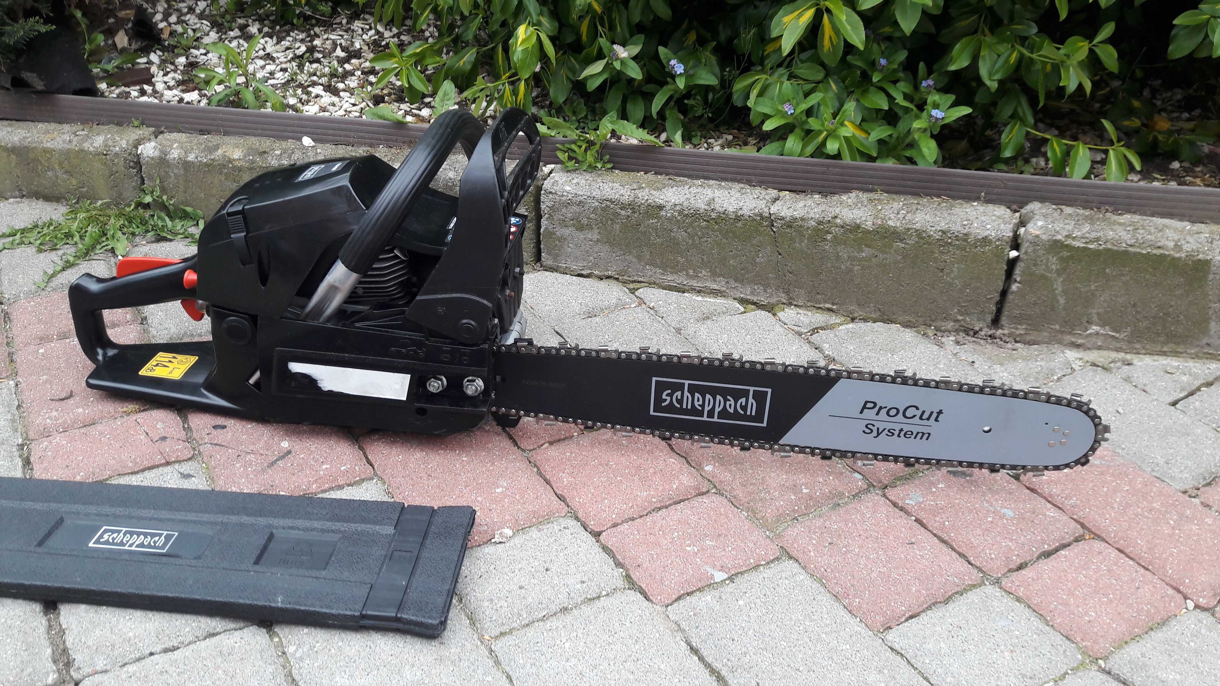 Powystawowa Najmocniejsza Piła Spalinowa łańcuchowa SCHEPPACH CSH56